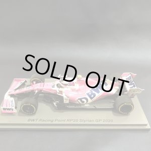 画像: 新品正規入荷品●SPARK1/43 BWT RACING POINT RP20 STYRIAN GP 2020 (L.ストロール） #18