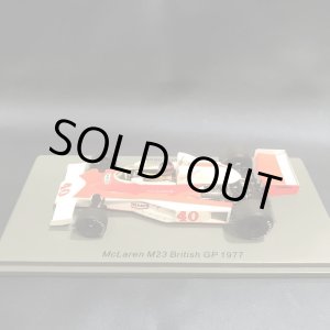 画像: 新品正規入荷品●SPARK1/43 McLAREN M23 BRITISH GP 1977 (G.ヴィルヌーブ) #40