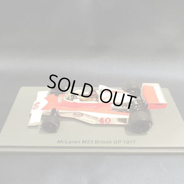 画像1: 新品正規入荷品●SPARK1/43 McLAREN M23 BRITISH GP 1977 (G.ヴィルヌーブ) #40