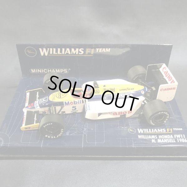 画像1: セカンドハンド品●PMA1/43 WILLIAMS HONDA FW11 (N.マンセル） 1986 #5