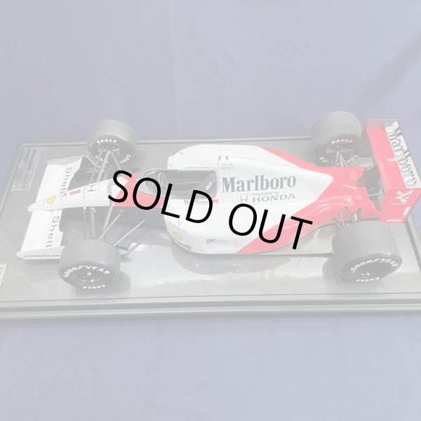 画像1: セカンドハンド品●美品●Amalgam1/8スケール Marlboro McLAREN HONDA MP4/6 (A.セナ）