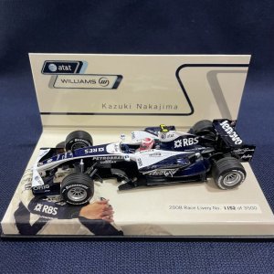 画像: セカンドハンド品●PMA 1/43 WILLIAMS TOYOTA SHOWCAR 2008 チーム別注 (中嶋一貴）