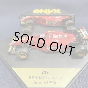 画像: セカンドハンド品●タバコカスタム品●ONYX 1/43 FERRARI 412T2   (J.アレジ）#27