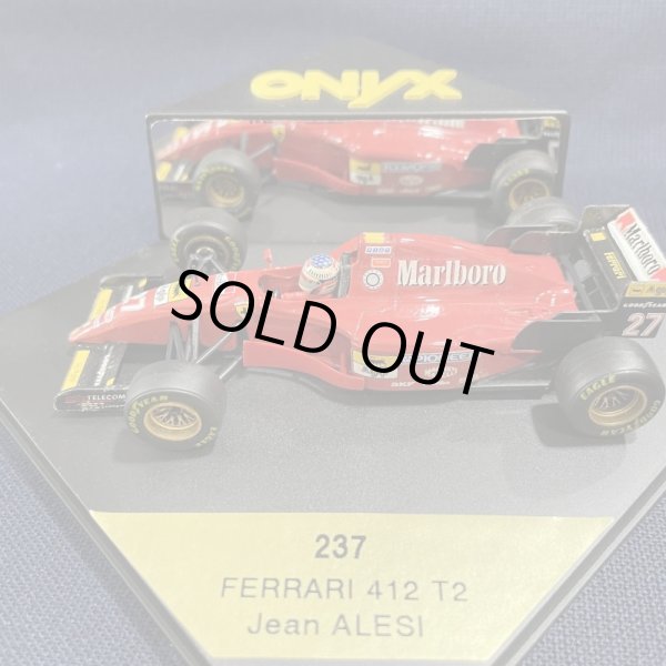 画像1: セカンドハンド品●タバコカスタム品●ONYX 1/43 FERRARI 412T2   (J.アレジ）#27