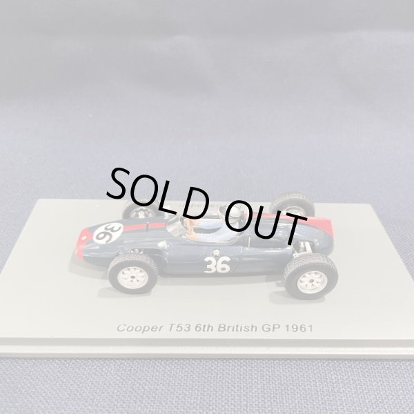 画像1: シグナス特別価格●新品正規入荷品●SPARK1/43 COOPER T53 6th BRITISH GP 1961 (R.SALVADON) #36