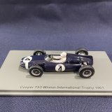 画像: シグナス特別価格●新品正規入荷品●SPARK1/43 COOPER T53 WINNER INTERNATIONAL TROPHY 1961 (S.MOSS) #4