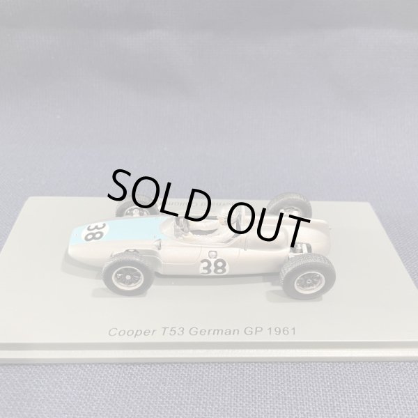 画像1: シグナス特別価格●新品正規入荷品●SPARK1/43 COOPER T53 GERMAN GP 1961 (B.COLLOMB)#38
