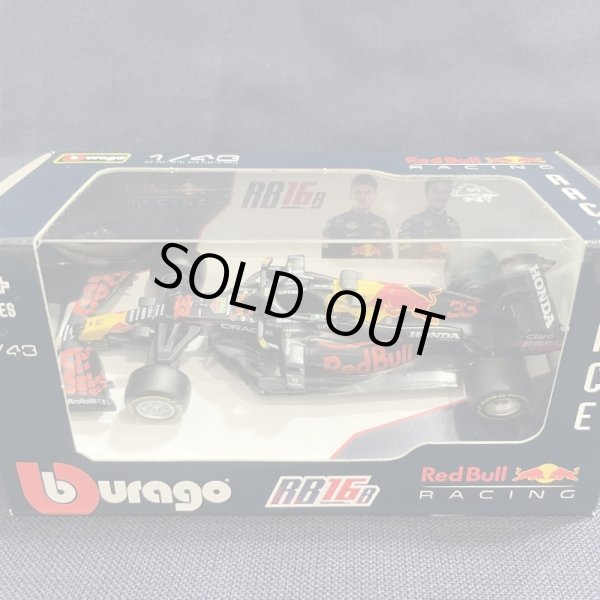 画像1: 再入荷●新品正規入荷品●burago1/43 RED BULL HONDA RB16B 2021(M.フェルスタッペン）#33