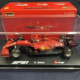 画像: 新品正規入荷品●burago1/43 FERRARI SF21 (C.サインツ）2021 #55ドライバーフィギュア付