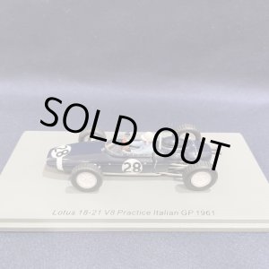 画像: シグナス特別価格●新品正規入荷品●SPARK1/43 LOTUS 18-21 PRACTICE ITALIAN GP 1961 (S.MOSS) #28