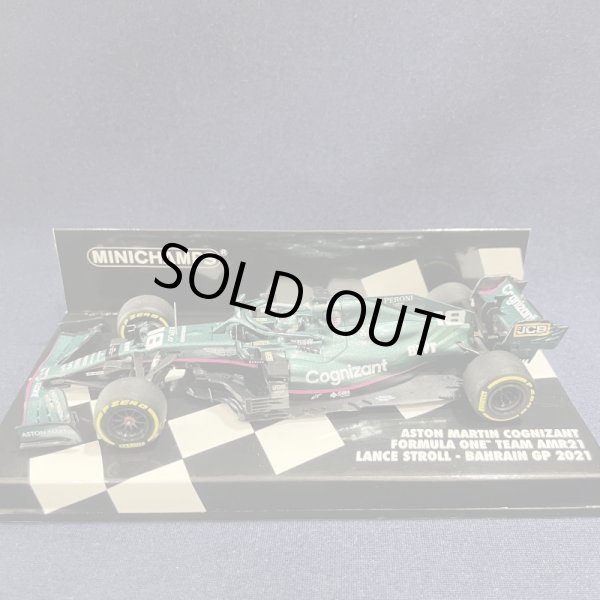 画像1: 新品正規入荷品●PMA1/43 ASTON MARTIN AMR21 BAHRAIN GP 2021 (L.ストロール）#18