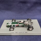 画像: シグナス特別価格●新品正規荷品●SPARK1/43 COOPER T86B FRENCH GP 1968 (J.S.GAVIN) #32