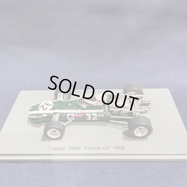 画像1: シグナス特別価格●新品正規荷品●SPARK1/43 COOPER T86B FRENCH GP 1968 (J.S.GAVIN) #32