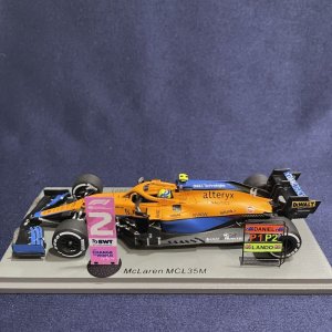 画像: 新品正規荷品●SPARK1/43 Mclaren MCL35M 2nd ITALIAN GP 2021 (L.ノリス) #4 