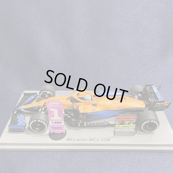 画像1: 新品正規荷品●SPARK1/43 Mclaren MCL35M WINNER ITALIAN GP 2021 (D.リカルド) #3