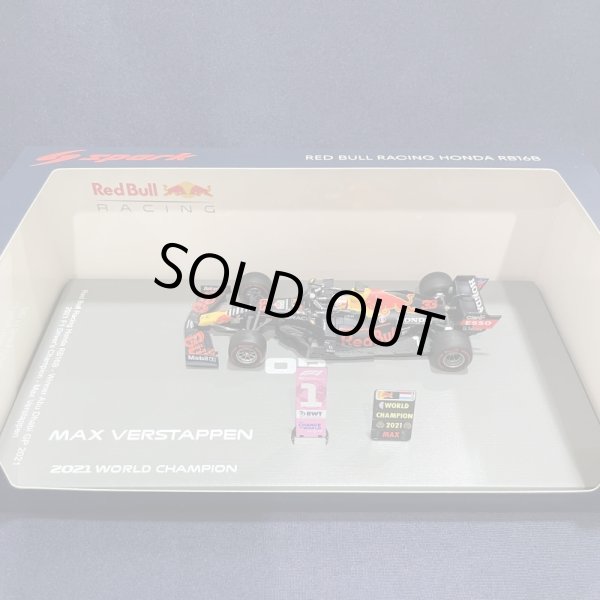 画像1: 新品正規荷品●SPARK1/43 RED BULL RB16B WINNER ABU DHABI GP 2021 WORLD CHAMPION (M.フェルスタッペン）#33