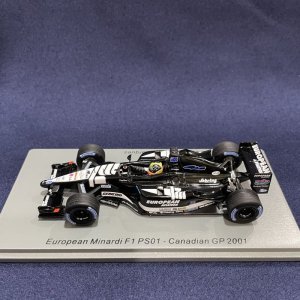 画像: 新品正規荷品●SPARK1/43 EUROPEAN MINARDI PS01 CANADIAN GP 2001 (T.マルケス） #20