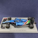 画像: 新品正規荷品●SPARK1/43 ALPINE A521 ABU DHABI GP 2021(F.アロンソ）#14