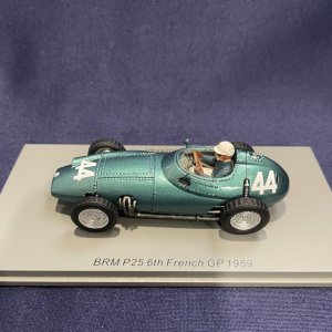 画像: シグナス特別価格●新品正規荷品●SPARK1/43 BRM P25 6th FRENCH GP 1959 (R.FLOCKHART) #44