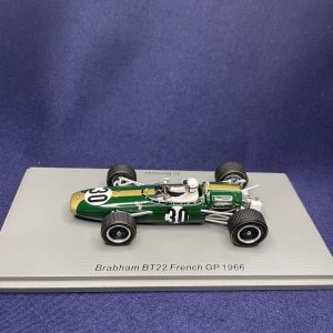 画像: シグナス特別価格●新品正規荷品●SPARK1/43 BRABHAM BT22 FRENCH GP 1966 (J.BONNIER) #30