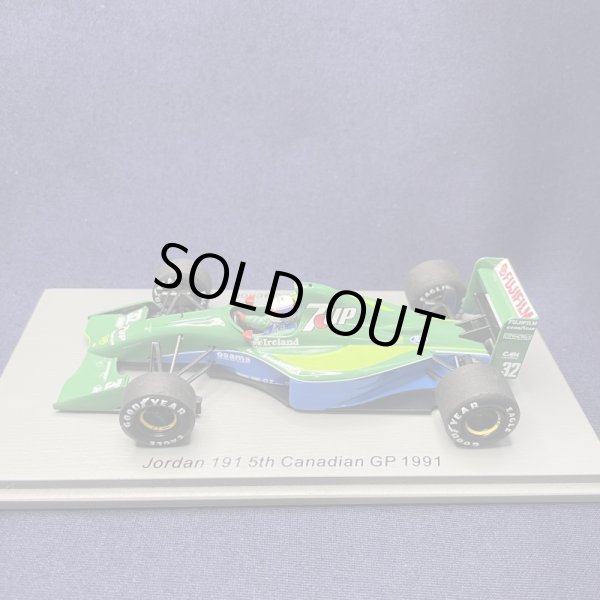 画像1: 新品正規荷品●SPARK1/43 JORDAN 191 5th CANADIAN GP 1991 (B.ガショー） #32