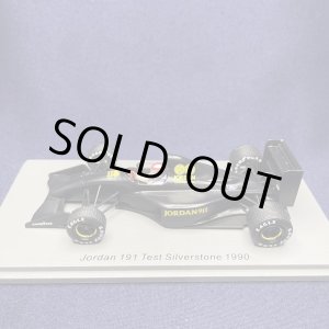 画像: 新品正規荷品●SPARK1/43 JORDAN 191 TEST SILVERSTONE 1990 (J.ワトソン） 