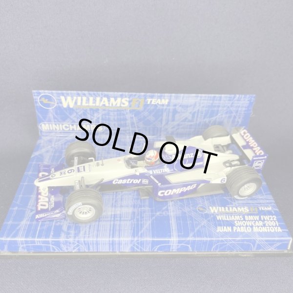 画像1: セカンドハンド品●PMA1/43 WILLIAMS BMW FW22 SHOWCAR 2001 (J.P.モントーヤ）