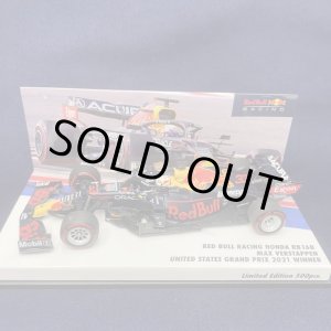画像: 新品特別入荷品●ユーロスポーツ別注●PMA1/43 RED BULL HONDA RB16B WINNER UNITED STATES GP 2021 (M.フェルスタッペン) #33