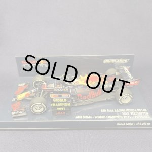 画像: 新品正規入荷品●PMA1/43 RED BULL HONDA RB16B WORLD CHAMPION ABU DHABI GP 2021 (M.フェルスタッペン) #33