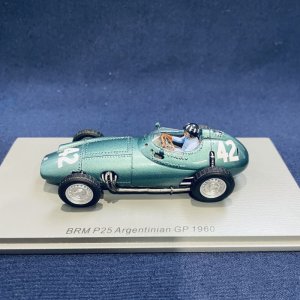 画像: シグナス特別価格●新品正規荷品●SPARK1/43 BRM P25 ARGENTINIAN GP 1960 (G.HILL）#42