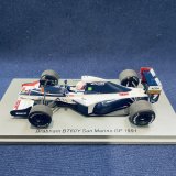 画像: 新品正規荷品●SPARK1/43 BRABHAM BT60Y SAN MARINO GP 1991 (M.BRUNDLE）#7