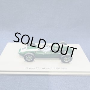 画像: シグナス特別価格●新品正規荷品●SPARK1/43 COOPER T51 WINNER US GP 1959 (B.McLAREN)#9