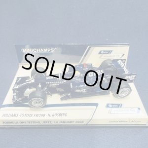 画像: セカンドハンド品●PMA1/43 WILLIAMS TOYOTA FW29B JEREZ TEST 2008 (N.ロズベルグ）
