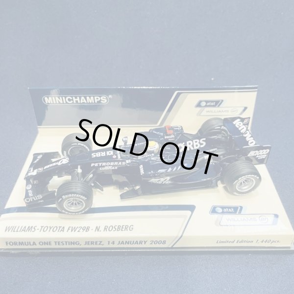 画像1: セカンドハンド品●PMA1/43 WILLIAMS TOYOTA FW29B JEREZ TEST 2008 (N.ロズベルグ）