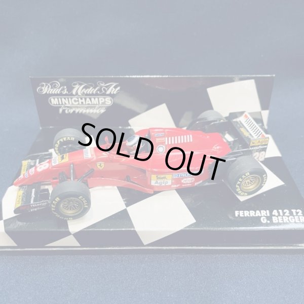 画像1: セカンドハンド品●PMA1/43 FERRARI 412T2 (G.ベルガー）