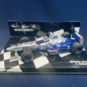 画像: セカンドハンド品●PMA1/43 MINARDI M198 (中野信治）#22