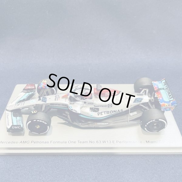 画像1: 新品正規荷品●SPARK1/43 MERCEDES AMG PETRONAS W13 MIAMI GP 2022 (G.ラッセル）#63