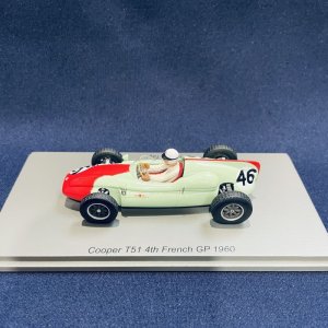 画像: シグナス特別価格●新品正規荷品●SPARK1/43 COOPER T51 4th FRENCH GP 1960 (H.TAYLOR) #46