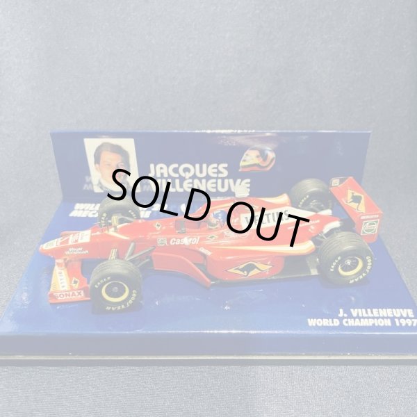 画像1: セカンドハンド品●PMA1/43 WILLIAMS MECACHROME FW20 WORLD CHAMPION 1997 (J.ビルヌーブ） #1