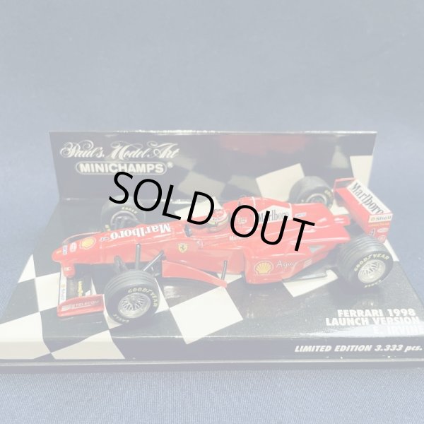 画像1: セカンドハンド品●タバコカスタム品●PMA1/43 FERRARI 1998 LAUNCH VERSION (E.アーバイン）#4