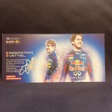 画像: セバスチャン ベッテル　RED BULL RB9 直筆サイン入りドライバーズカード 