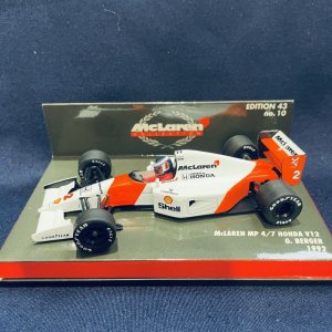 画像: セカンドハンド品●PMA1/43 McLAREN HONDA MP4/7 (G.ベルガー） 1992