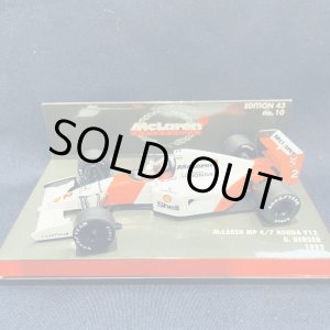 画像: セカンドハンド品●PMA1/43 McLAREN HONDA MP4/7 (G.ベルガー) 1992
