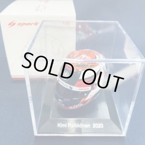 画像: 新品正規入荷品●SPARK 1/8 ALFA ROMEO 2020 ミニチュアヘルメット (K.ライコネン）