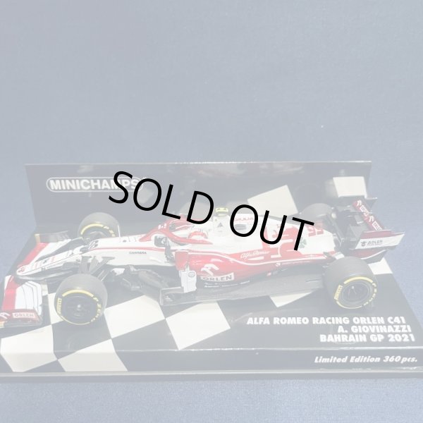 画像1: セカンドハンド品●PMA 1/43 ALFA ROMEO C41 BAHRAIN GP 2021 (A.ジョビナッツィ）#99