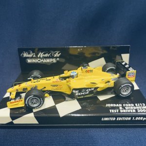 画像: セカンドハンド品●PMA1/43 JORDAN FORD EJ13 TEST DRIVER 2003 (B.ビルドハイム）