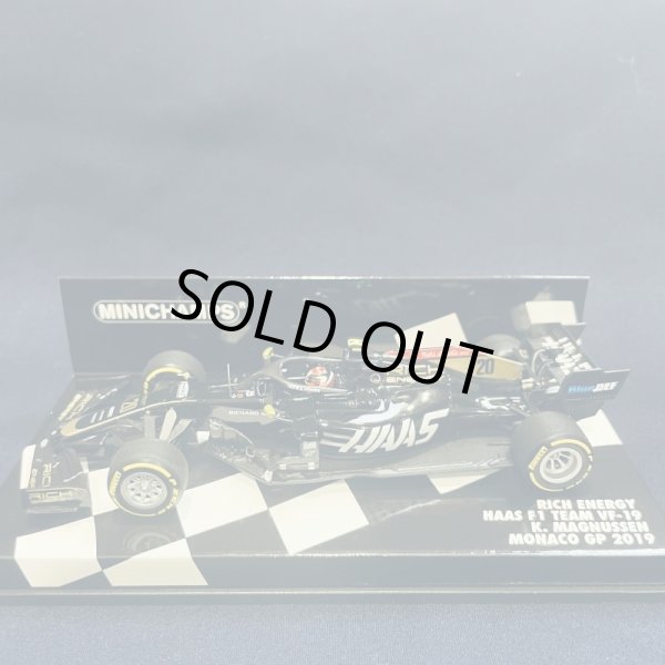 画像1: セカンドハンド品●PMA1/43 RICH ENERGY HAAS VF-19 MONACO GP (K.マグヌッセン）2019 #20