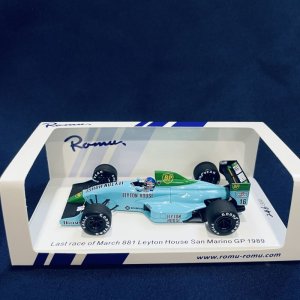 画像: セカンドハンド品●ROMU別注●SPARK 1/43 LEYTON HOUSE 881 LAST RACE SAN MARINO GP 1989 (I.カペリ）#16