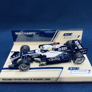 画像: セカンドハンド品●PMA1/43 WILLIAMS-TOYOTA FW30 (N.ロズベルグ）