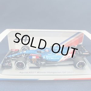 画像: セカンドハンド品●SPARK 1/43 ALPINE A521 WINNER HUNGARIAN GP 2021 (E.オコン）#31